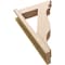 Ekena Millwork 5 1/2-in W x 18-in D x 30-in H Funston Trad Rough Cedar Woodgrain TimberThane Outlooker, Primed Tan OUTUR055X18X30FST04RCPR - alternate 4